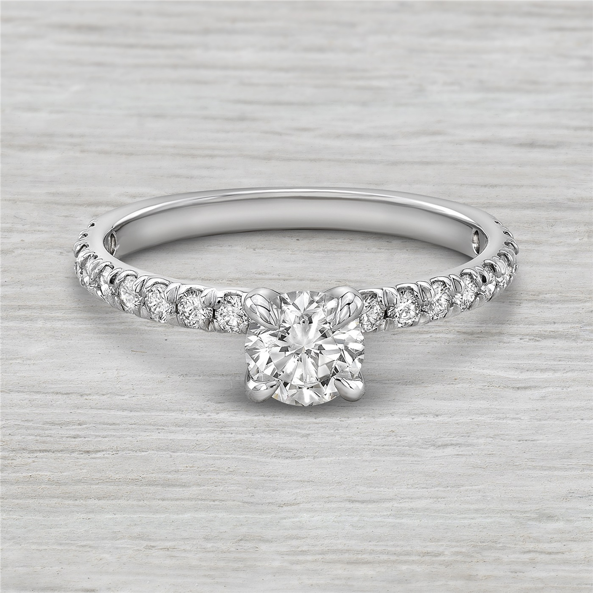Diamond Encrusted Pavé Set Wedding Ring | Brisbane Jeweller Diamondport