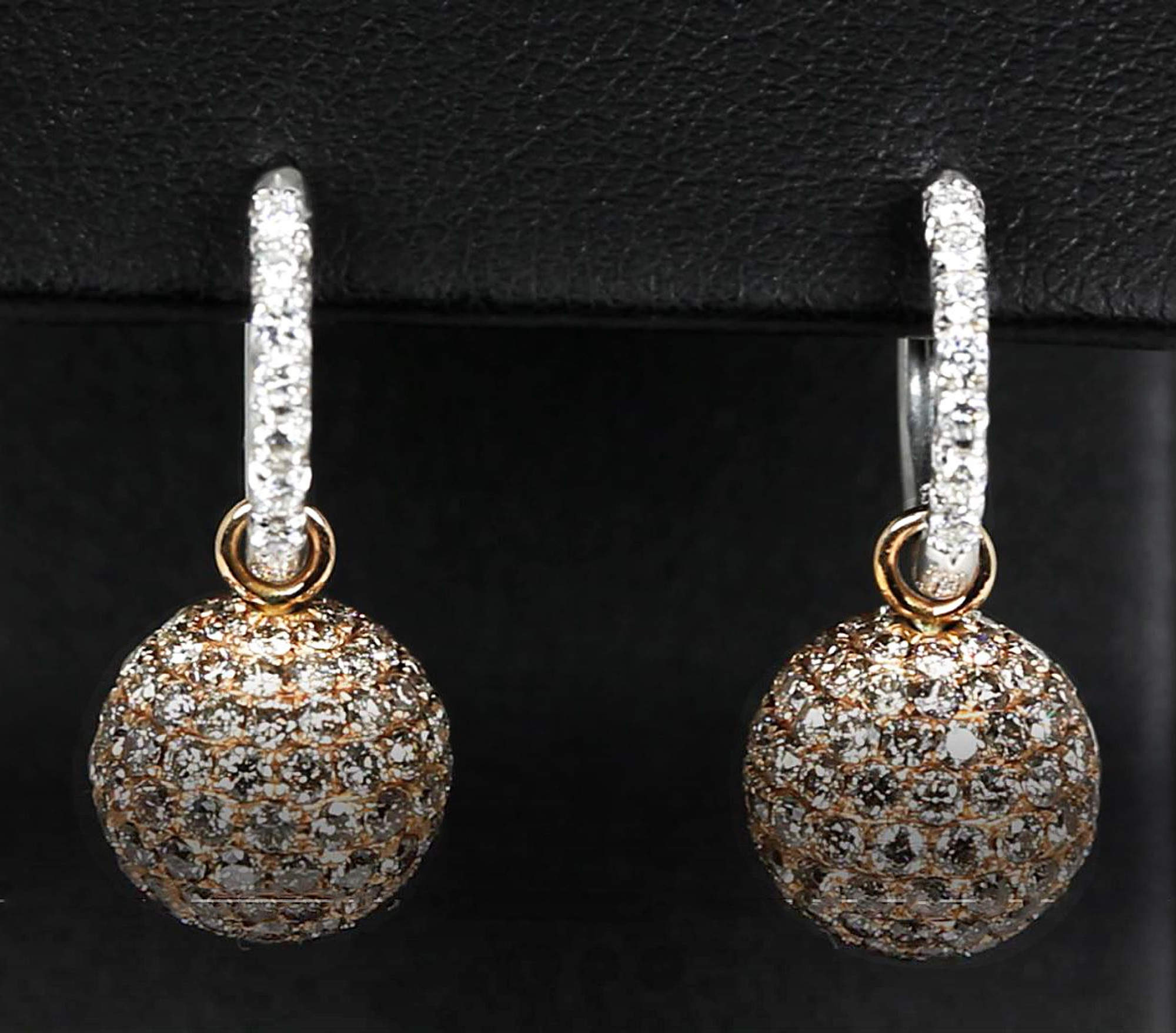 Statement Champagne Earrings - Marleylilly