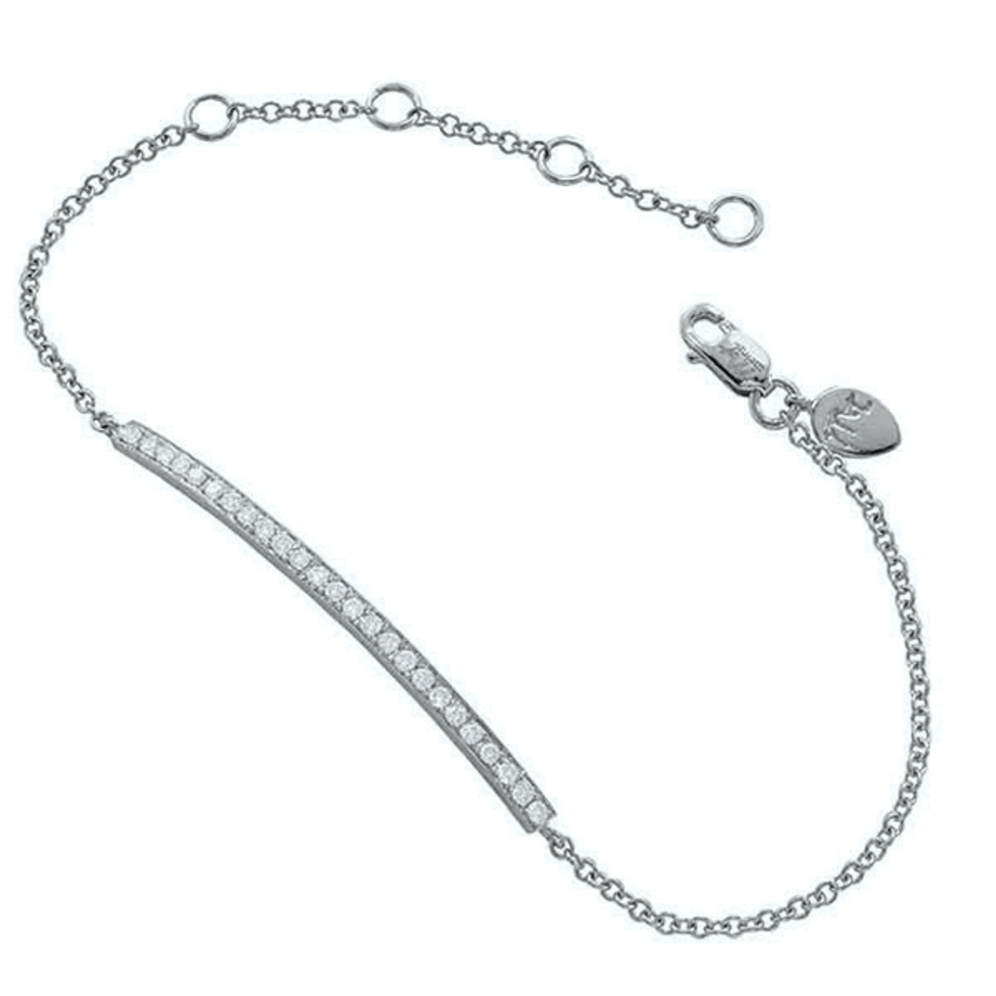 Meira T White Gold Diamond Bracelet