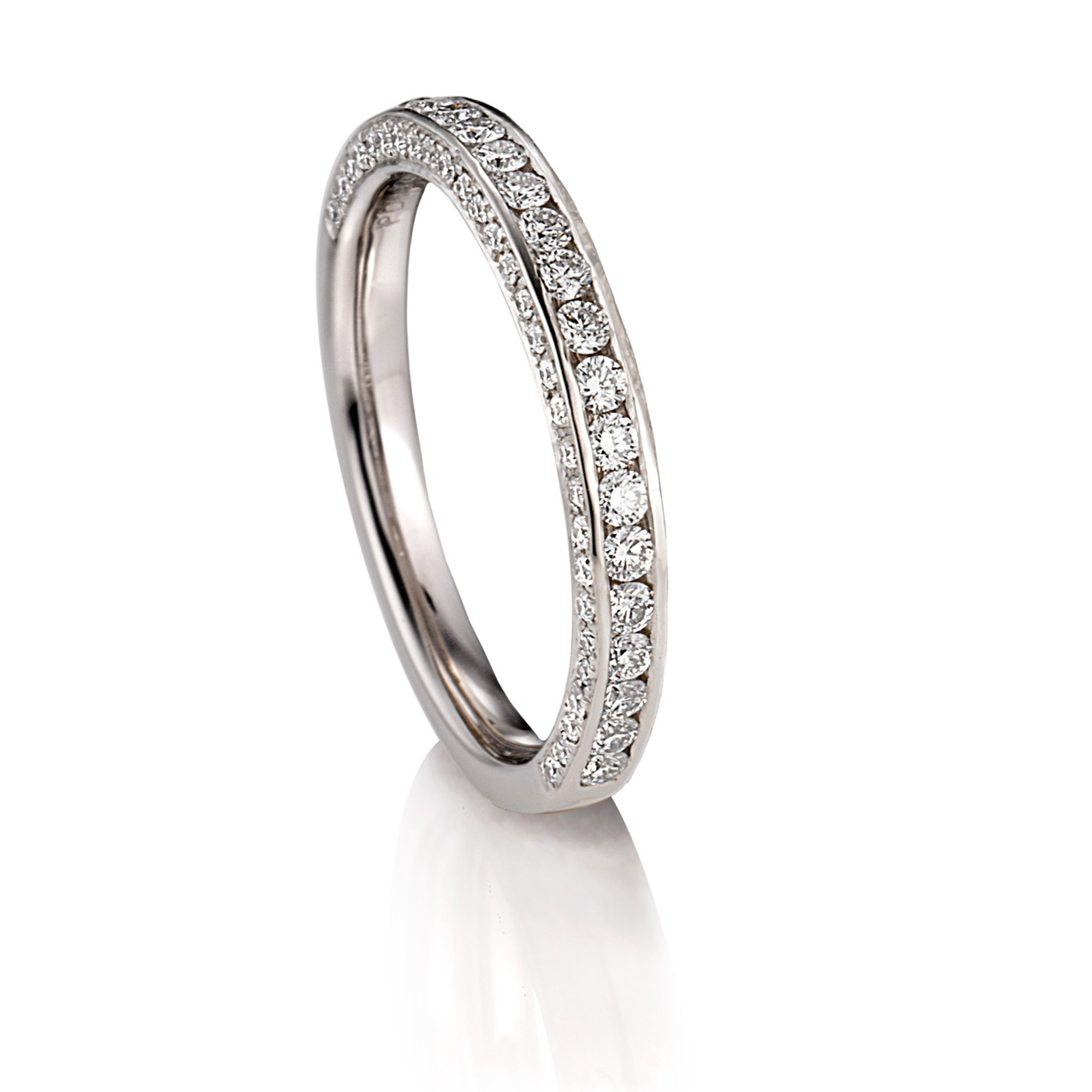 6mm Palladium Diamond Men's Wedding Band - Recently Sold Treasures