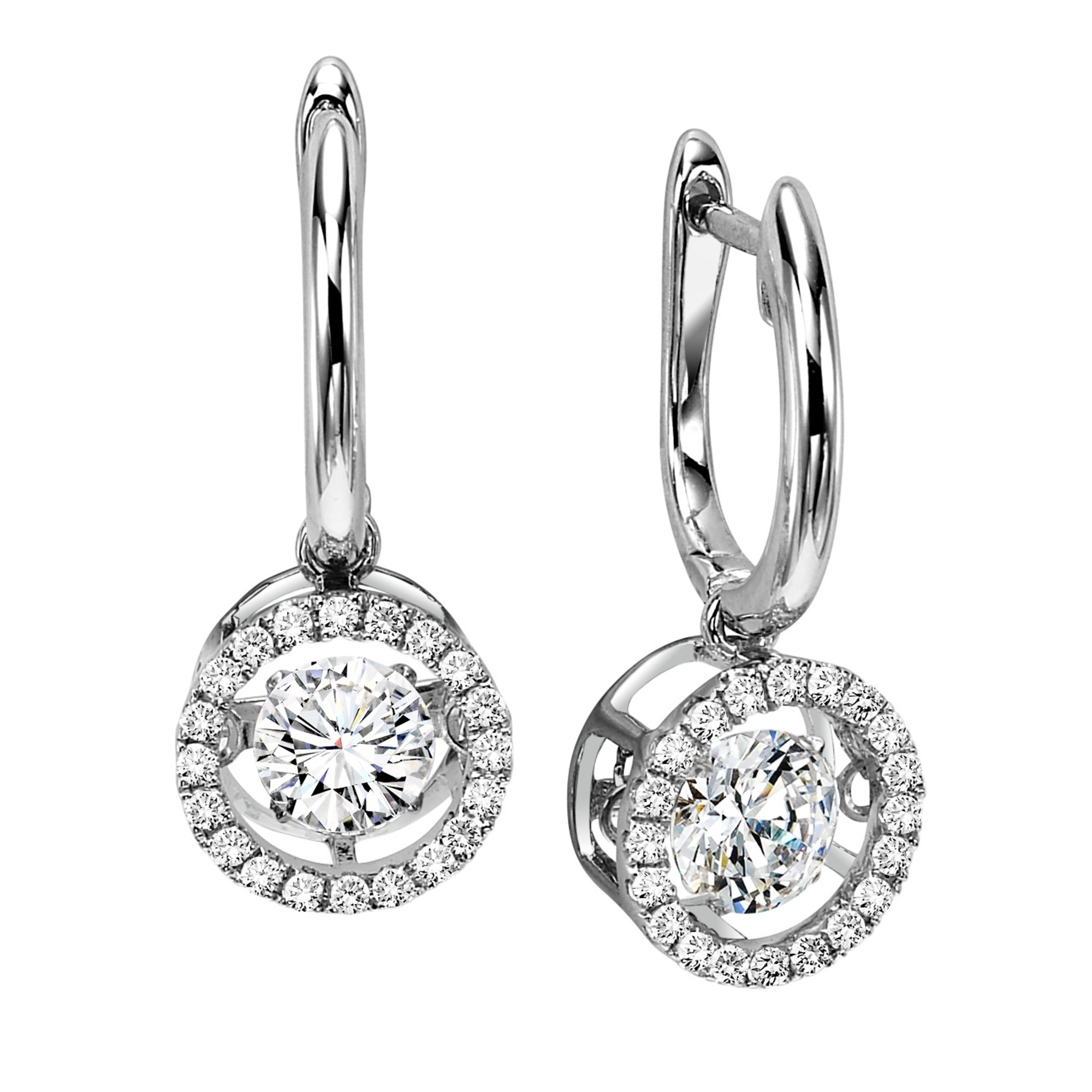 Buy American Diamond Earrings | AD Mint Stone Earrings 24 – Nithilah