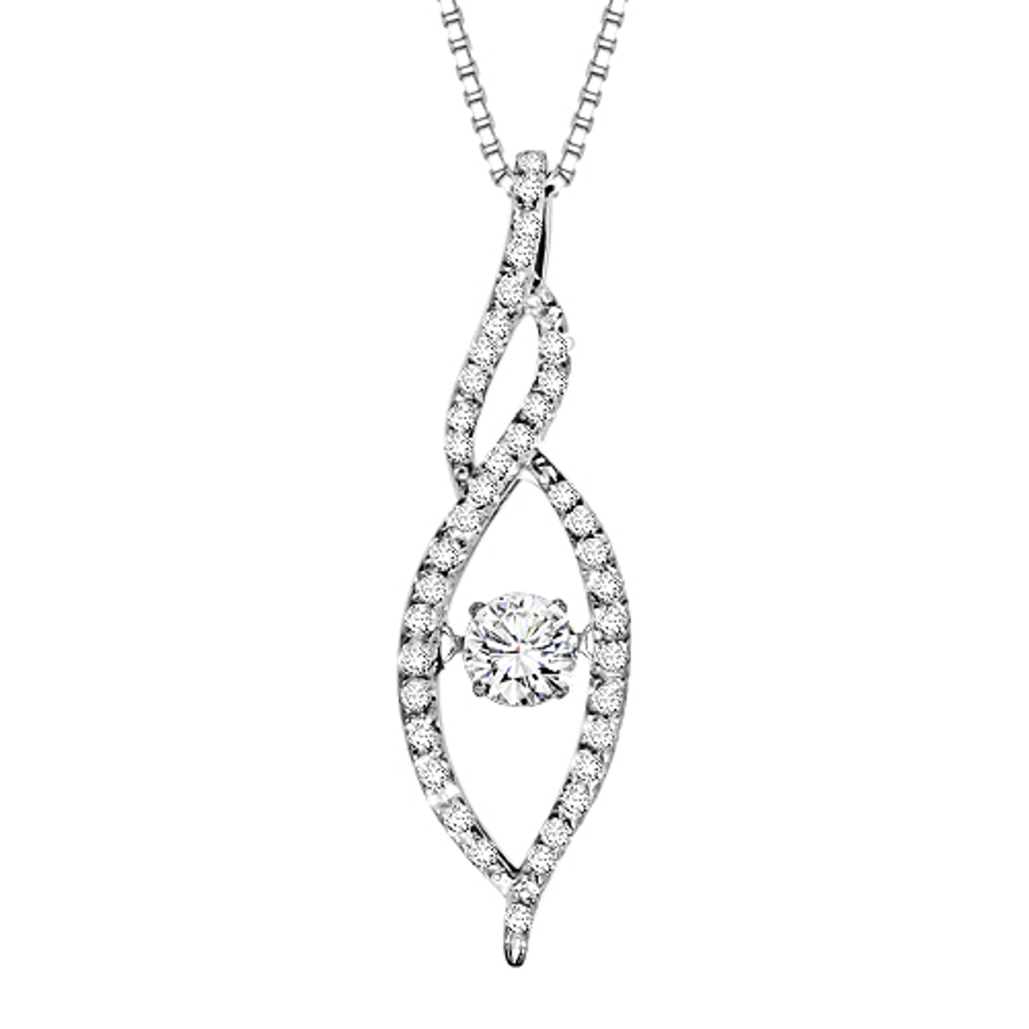 Dancing Diamond Necklace N129R | Sepvergara.com.