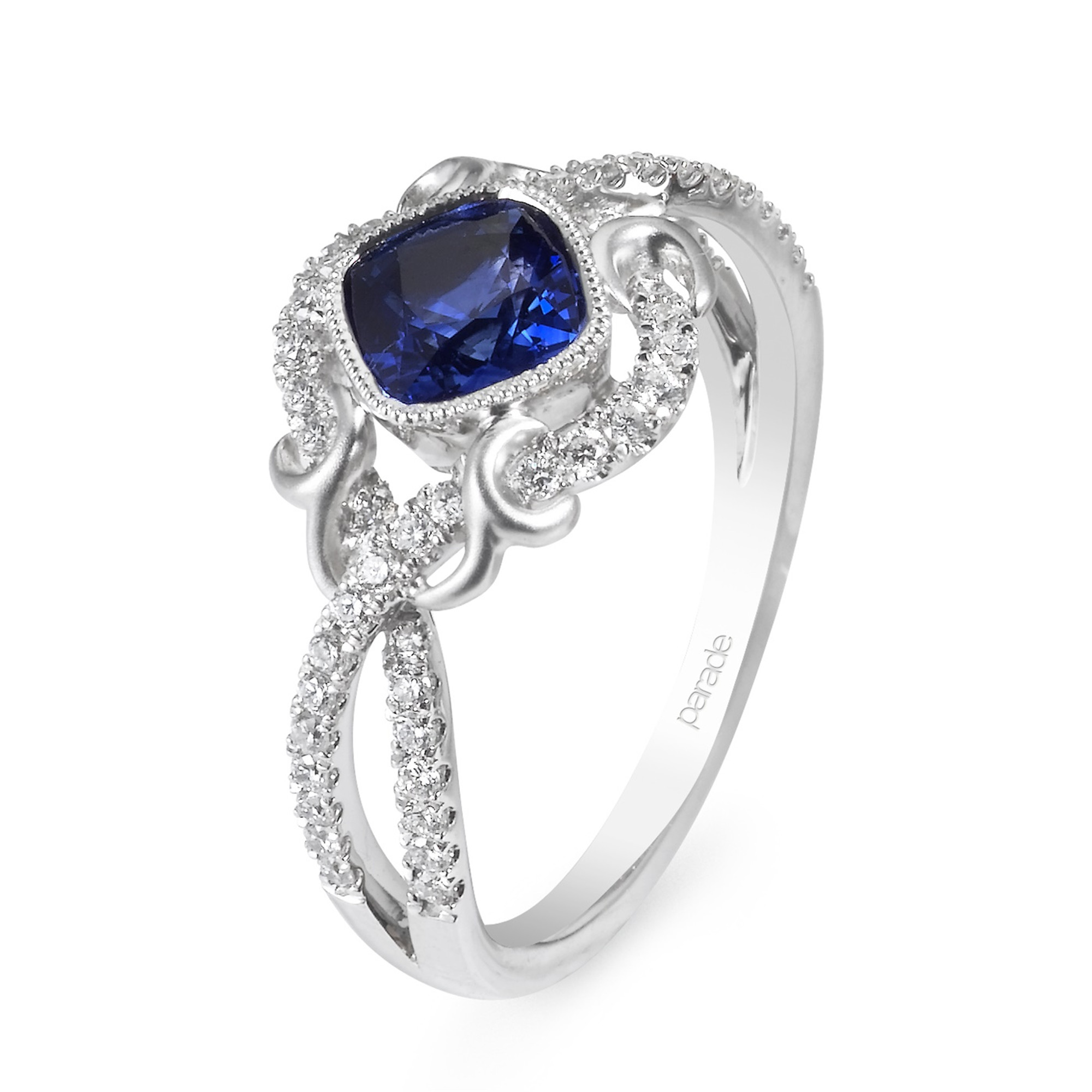 6.00 Ct Vivid Royal Blue Unheated Sapphire 'Ceylon' Diamond Ring, GRS  Certified For Sale at 1stDibs | royal blue ceylon sapphire, vivid royal blue  sapphire, what color jewelry goes with royal blue