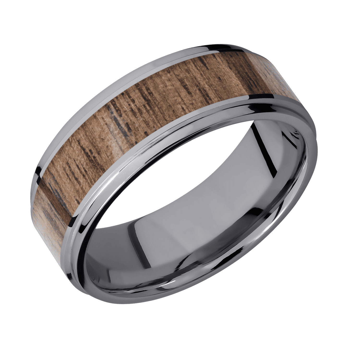 Tantalum & Walnut Band by Lashbrook Designs