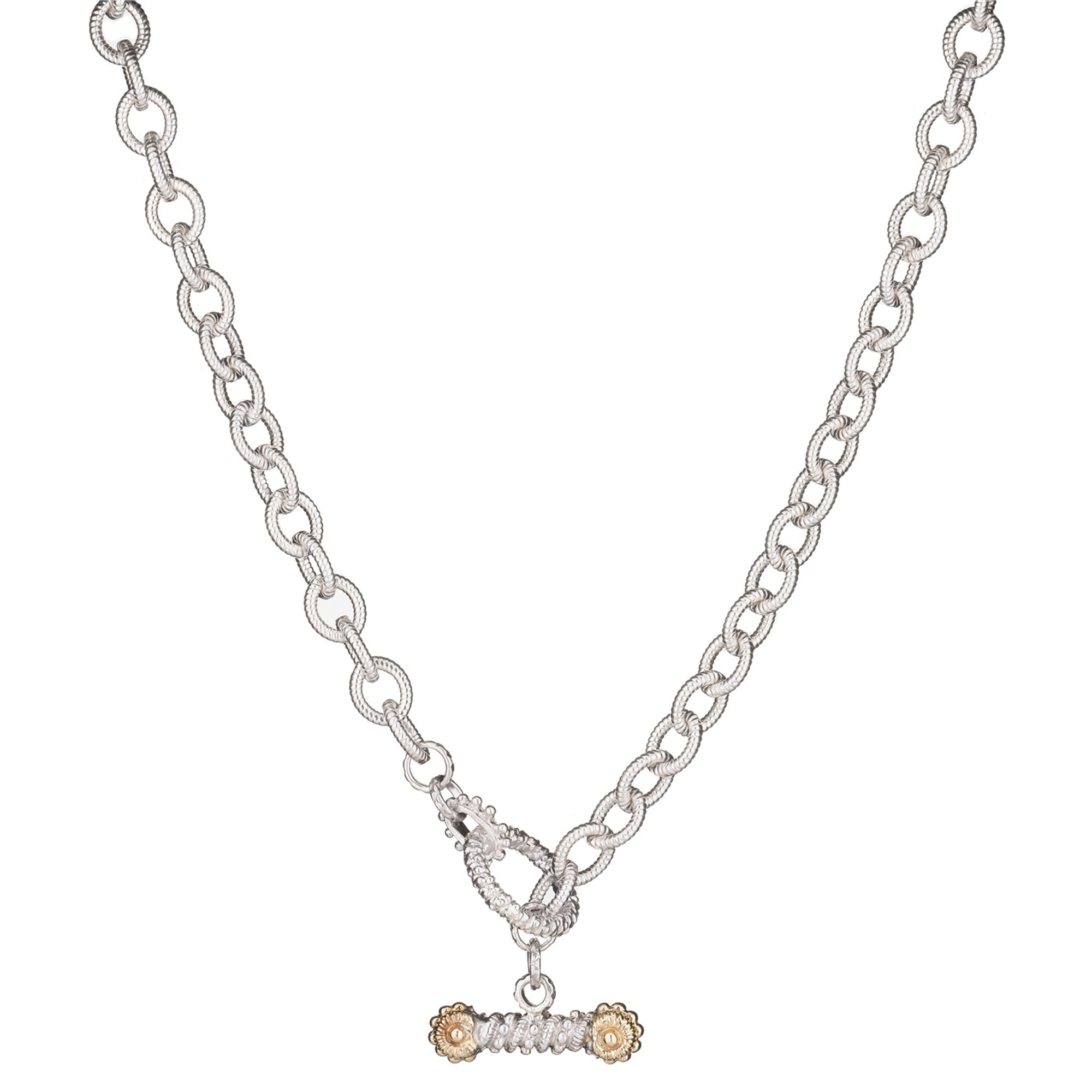 Mini Disk & Toggle Necklace – Loren Stewart