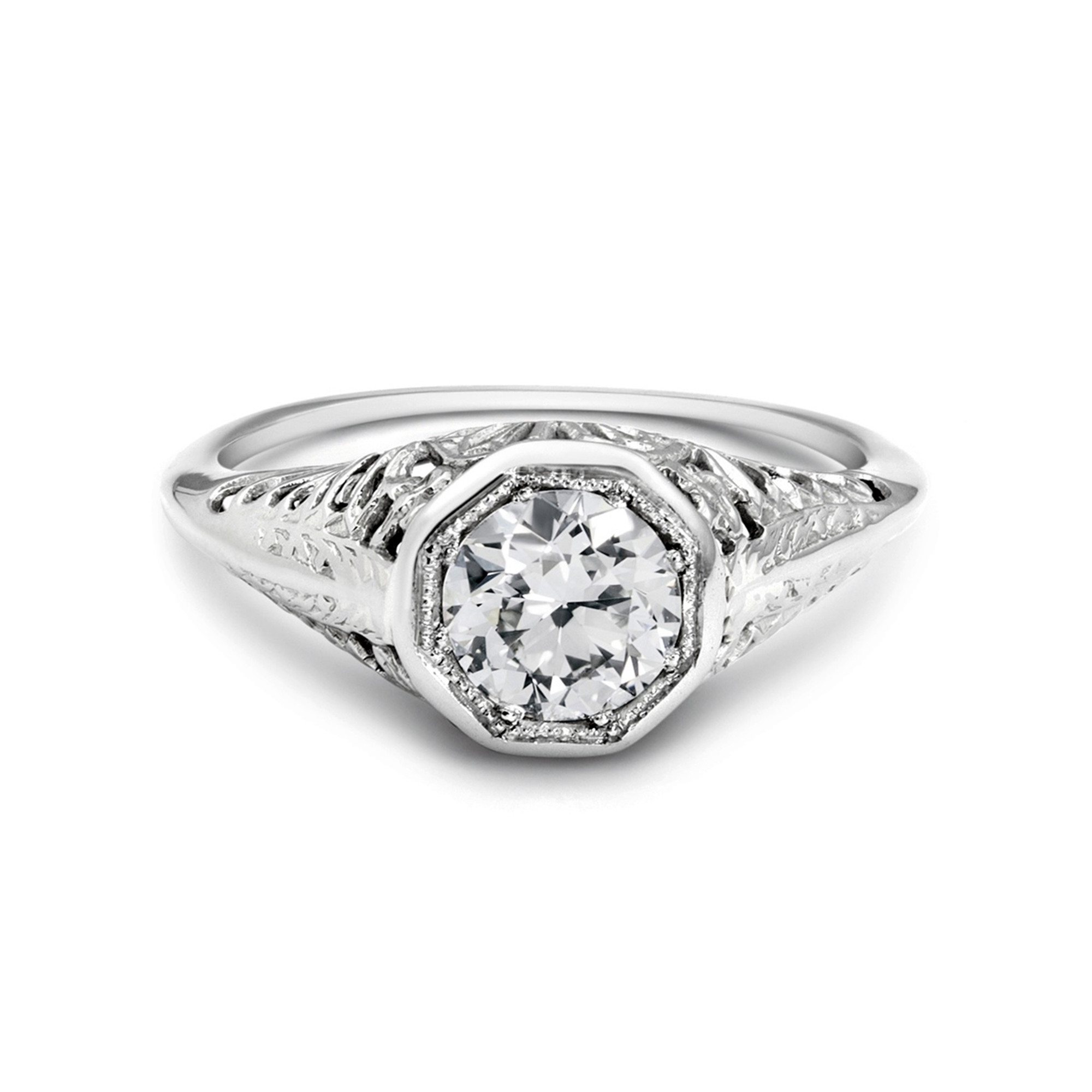 Cushion Cut Halo 2.70ctw Diamond Custom Engagement Ring 18k White Gold –  Jain The Jeweler