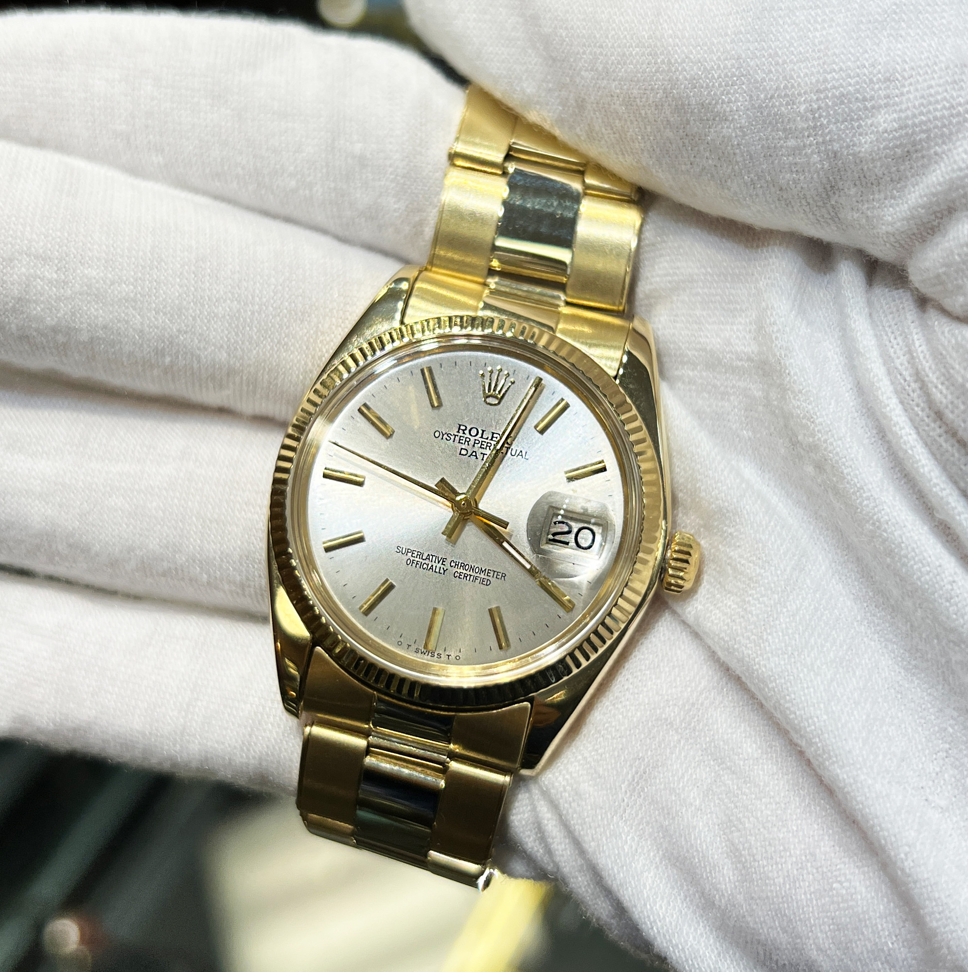 Rolex Day-Date in Gold, M128348RBR-0017 | H.L. Gross & Bro. Jewelers