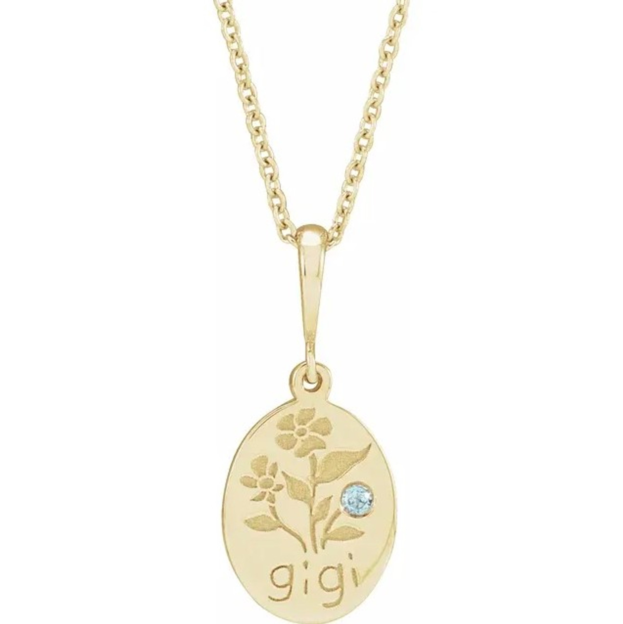 Gigi Necklace - Customizable