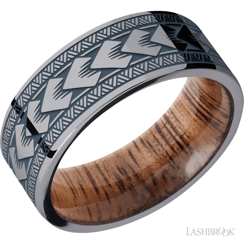 Tantalum & Koa Hardwood by Lashbrook Designs