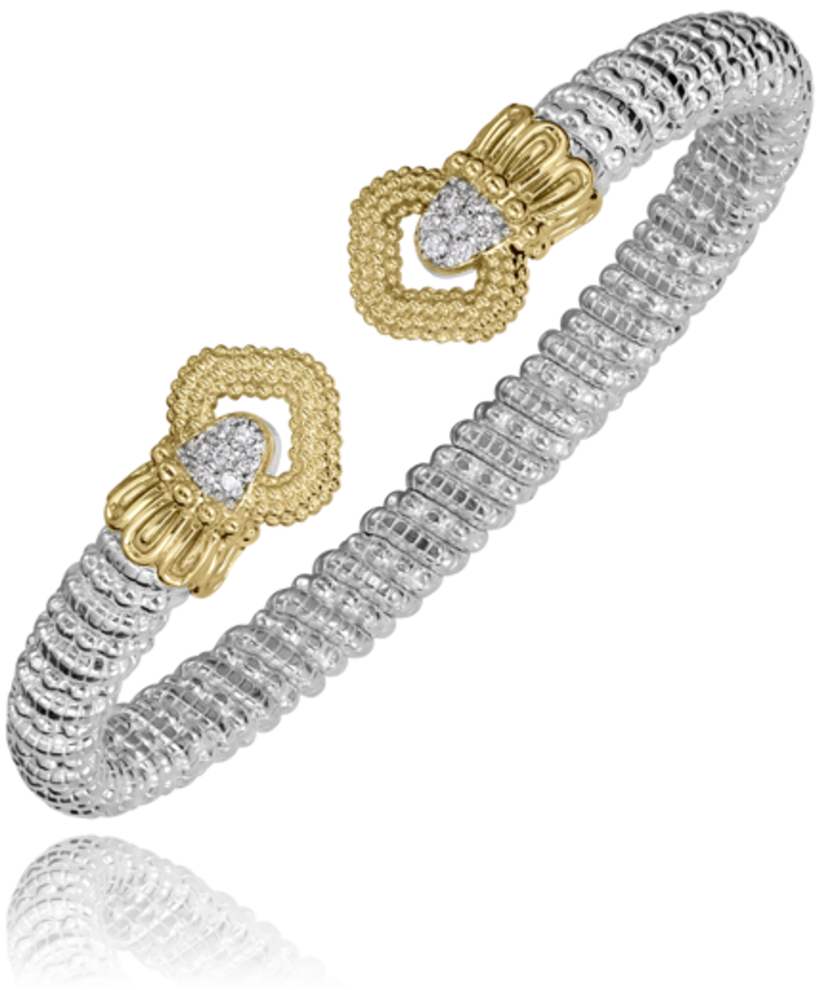 Alwand Vahan 14K Yellow Gold & Sterling Silver Beaded Ends  Bracelet