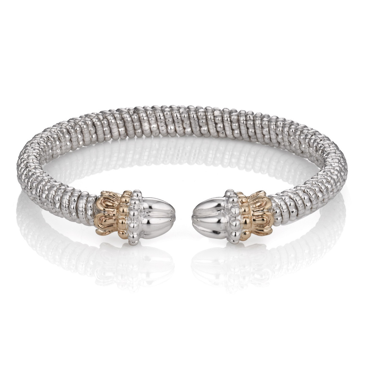 Alwand Vahan Sterling Silver and 14K Gold Bracelet - 20679/2