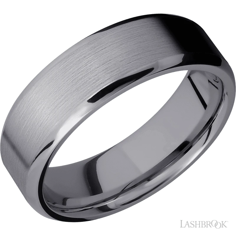 Tantalum with Satin Finish Band