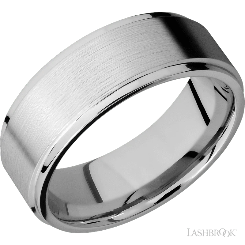 Cobalt Chrome with Satin Polish Finish Band