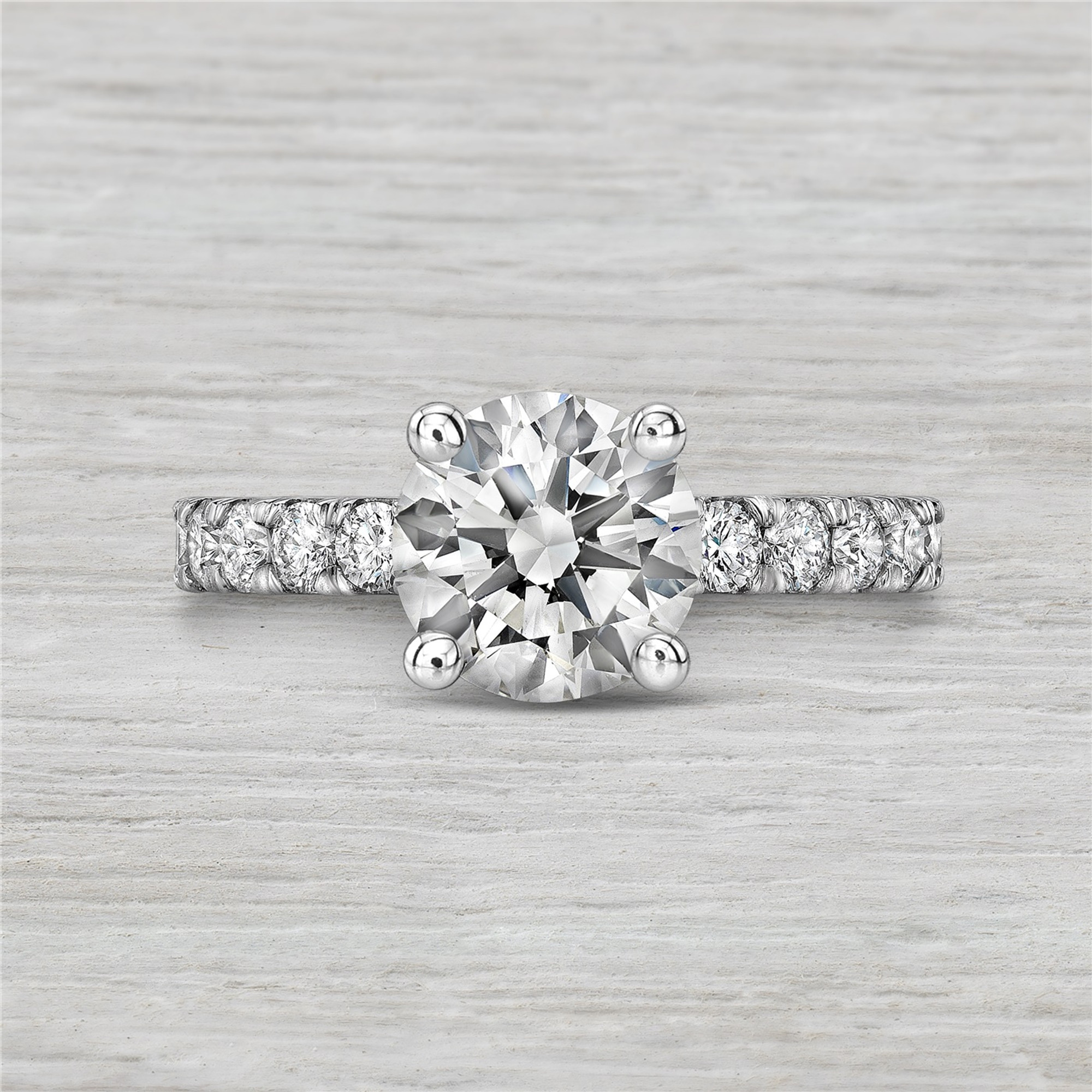 Pandora Engagement Ring - Vintage Marquise and Dot Ring - Do Amore