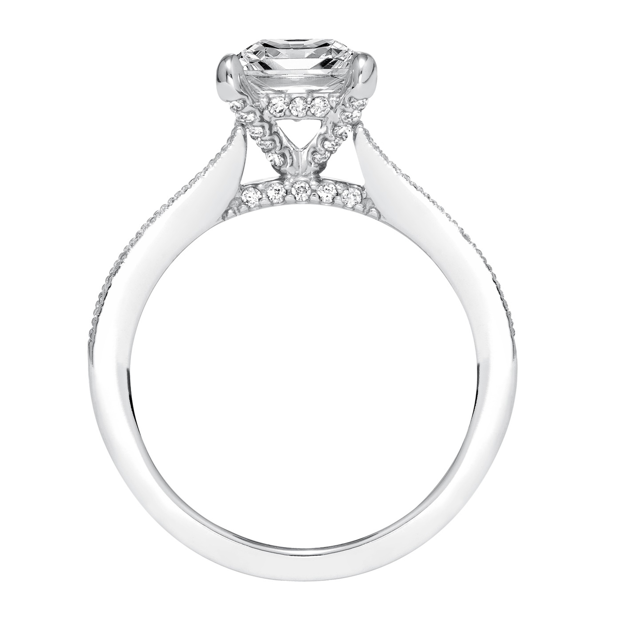 KAYEE ArtCarved Engagement Ring - 31-V604-E