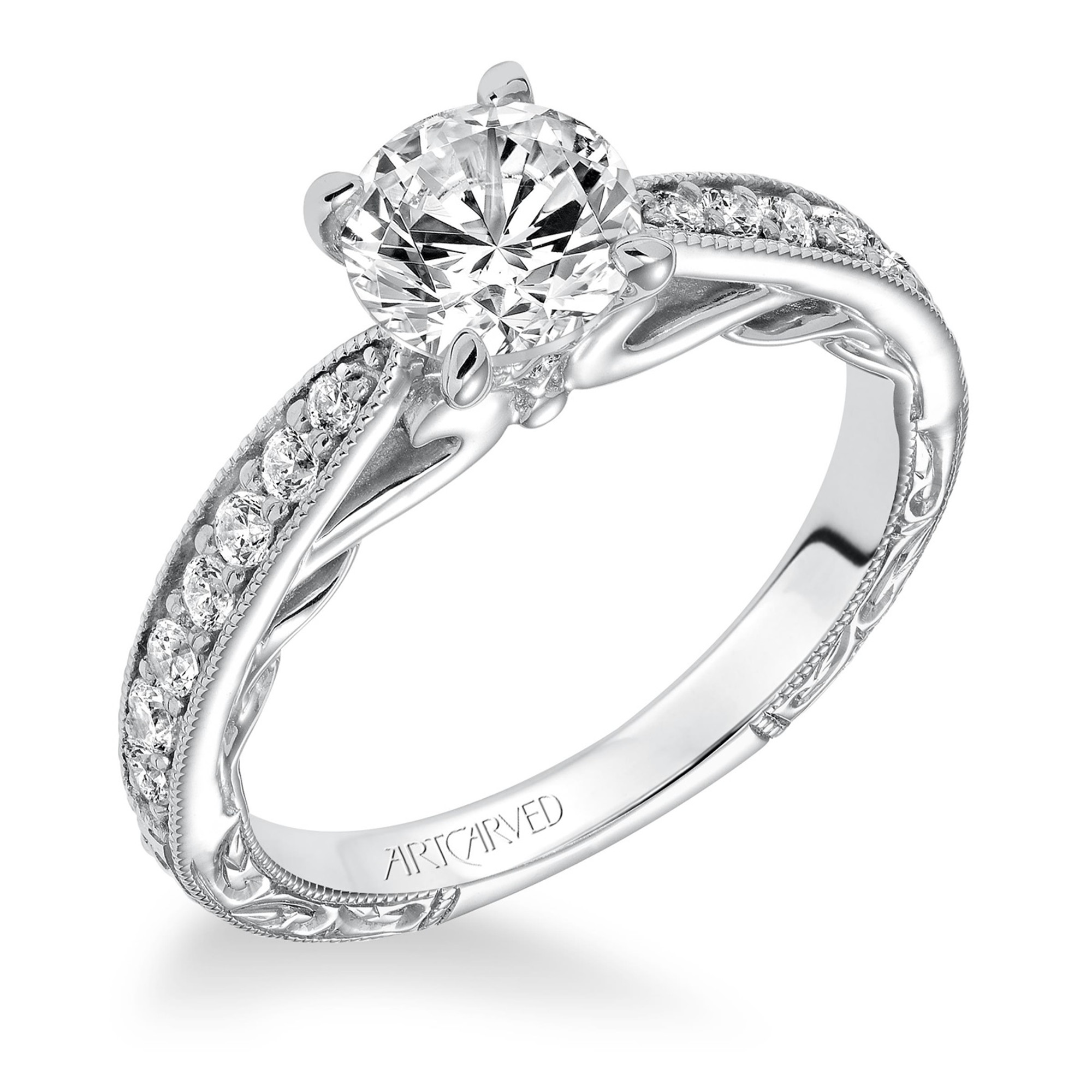 GENEVA ArtCarved Engagement Ring