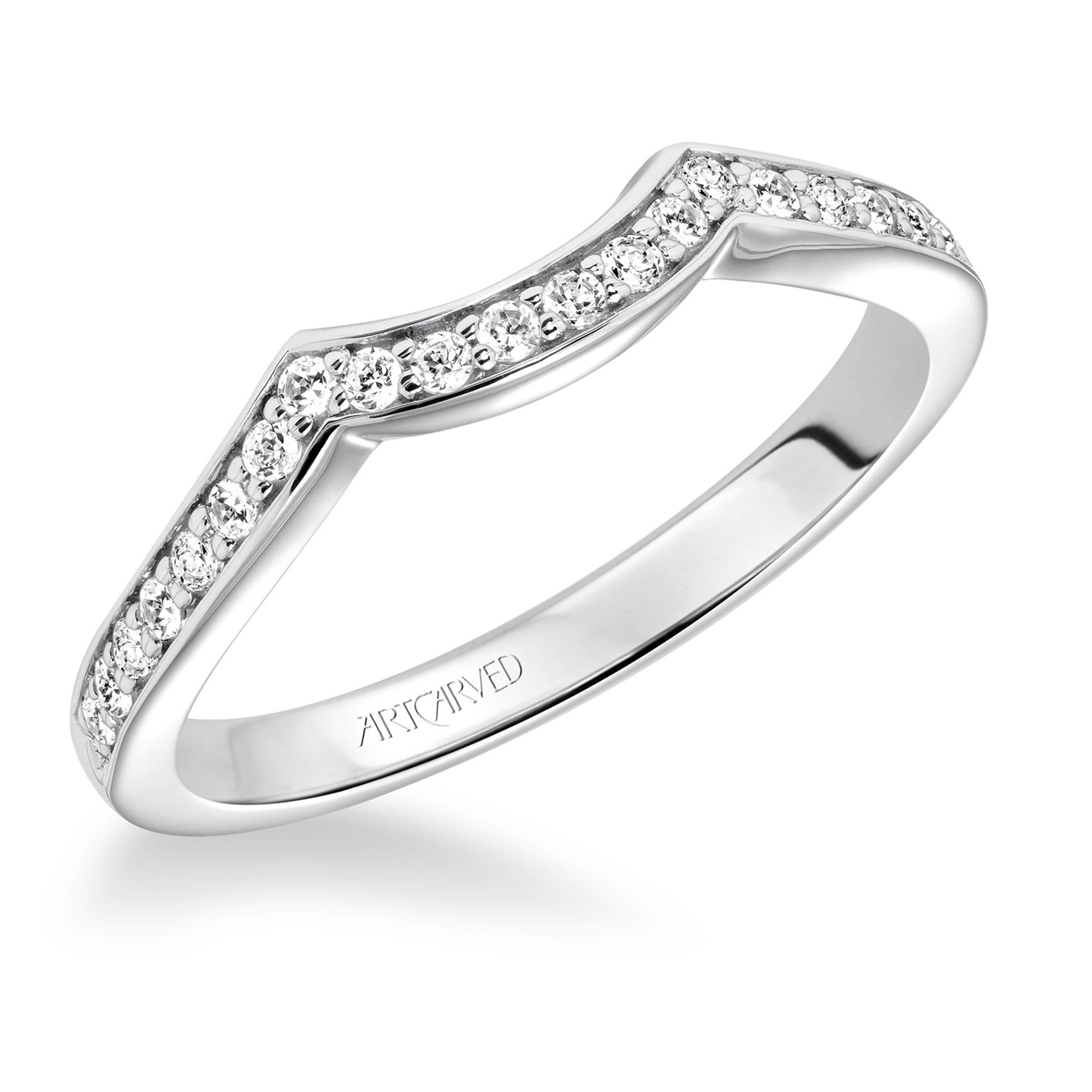 PRESLEY ArtCarved Diamond Wedding Band