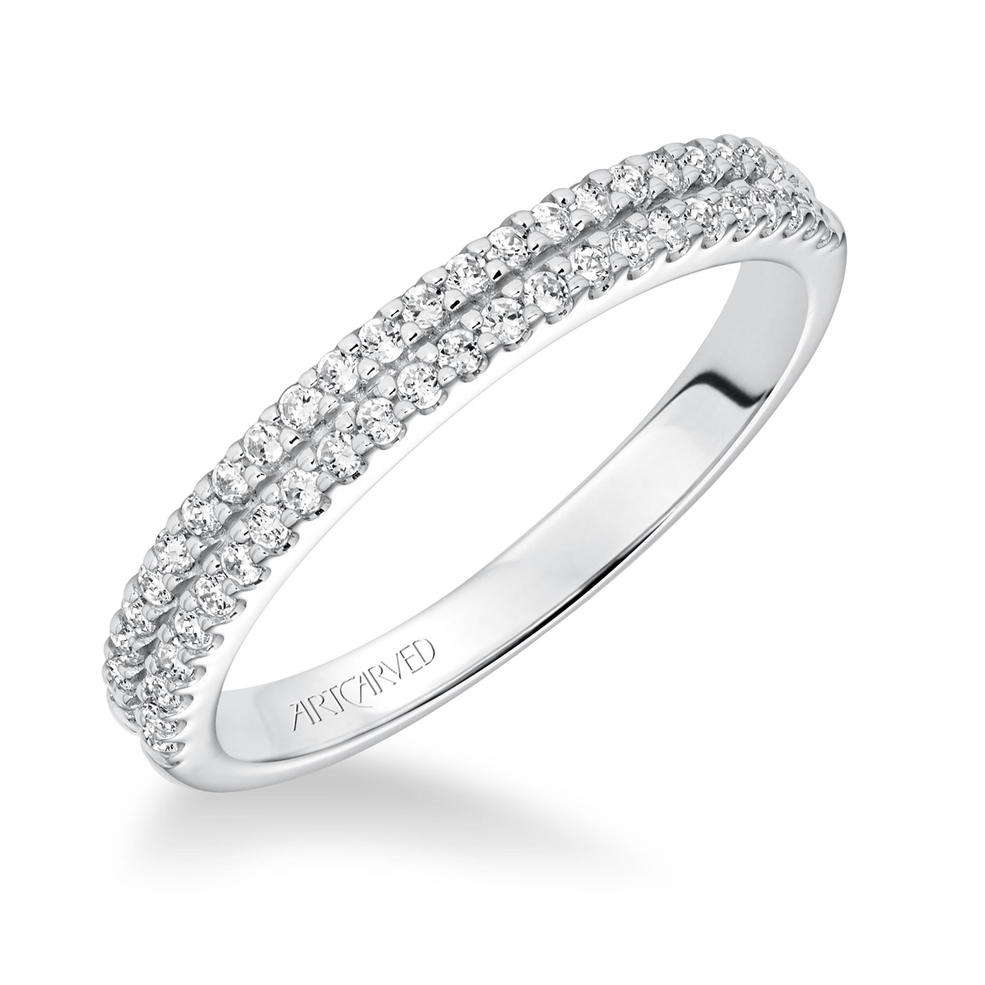 DOROTHY ArtCarved Diamond Band