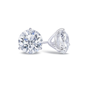 14k White Gold .70ctw Lab Grown Diamond Stud Earrings 14k White Gold .70ctw Lab Grown Diamond Stud Earrings