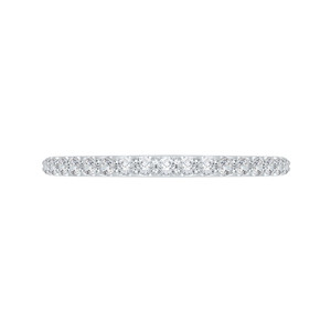 Promezza White Gold Diamond Wedding Band Promezza White Gold Diamond Wedding Band