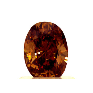 1.30ct Oval Shaped Diamond, Fancy Intense Yellow Diamond, SI1, GIA