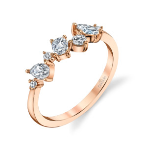 18kt Rose Gold and Diamond Ring by Parade 18kt Rose Gold and Diamond Ring by Parade