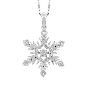 Rhythm of Love Diamond Snowflake Pendant - .05ctw Rhythm of Love Diamond Snowflake Pendant - .05ctw