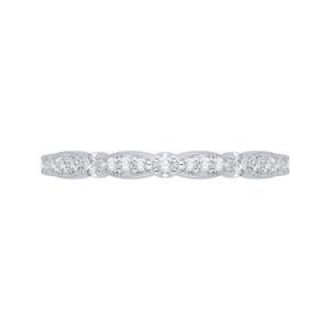 Carizza Scalloped Diamond Wedding Band Carizza Scalloped Diamond Wedding Band