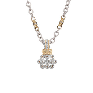 Vahan Fleur De Lys Diamond Pendant .58ctw Vahan Fleur De Lys Diamond Pendant .58ctw