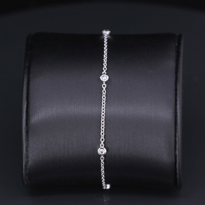 Diamond Station Bracelet Diamond Station Bracelet