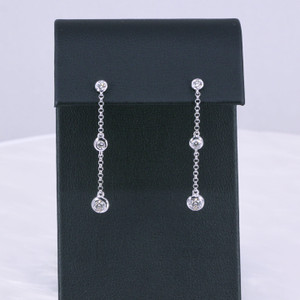 Diamonds by the Yard 3 Station Earrings Diamonds by the Yard 3 Station Earrings