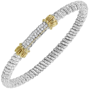 Pave Diamond Line Bracelet by Alwand Vahan Pave Diamond Line Bracelet by Alwand Vahan
