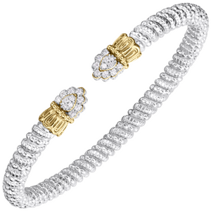 Diamond Halo End Bracelet by Alwand Vahan Diamond Halo End Bracelet by Alwand Vahan