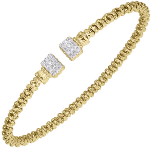 Gold Diamond Pave Bracelet by Alwand Vahan Gold Diamond Pave Bracelet by Alwand Vahan