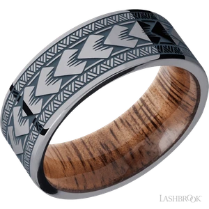 Tantalum & Koa Hardwood by Lashbrook Designs