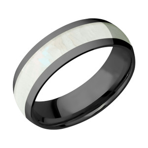 Zirconium & Mother of Pearl Mens Ring Zirconium & Mother of Pearl Mens Ring