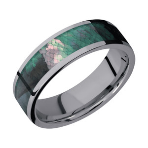 Tantalum & Black Mother of Pearl Ring Tantalum & Black Mother of Pearl Ring