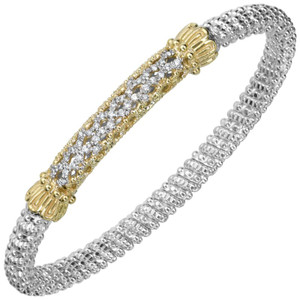Gold & Diamond Lattice Bracelet - Alwand Vahan Gold & Diamond Lattice Bracelet - Alwand Vahan