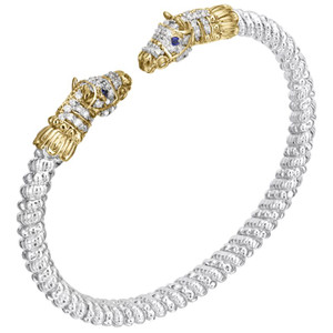 14K Gold Diamond Horse Head Bracelet by Alwand Vahan 14K Gold Diamond Horse Head Bracelet by Alwand Vahan