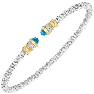 Vahan Diamond Gemstone Ends Bracelet 2mm Vahan Diamond Gemstone Ends Bracelet 2mm