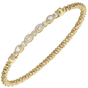 Gold Marquise Diamond Bracelet by Alwand Vahan Gold Marquise Diamond Bracelet by Alwand Vahan