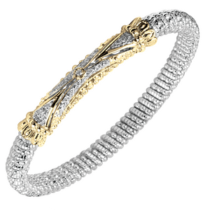 Diamond Art Deco Bracelet 6mm - Alwand Vahan