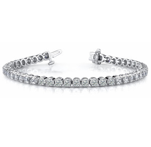 14KW Lab Grown 10ctw F/VS Diamond Tennis Bracelet 14KW Lab Grown 10ctw F/VS Diamond Tennis Bracelet