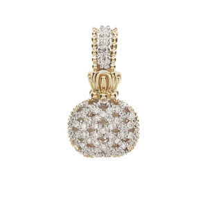 Sterling Silver & 14KY Gold Lattice Diamond Bracelet by Vahan Sterling Silver & 14KY Gold Lattice Diamond Bracelet by Vahan