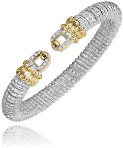 Alwand Vahan Sterling Silver & 14K Yellow Paperlink Bracelet 8mm Alwand Vahan Sterling Silver & 14K Yellow Paperlink Bracelet 8mm