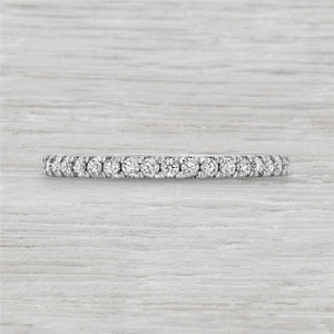 14k White Gold .31ctw Diamond Wedding Band 14k White Gold .31ctw Diamond Wedding Band