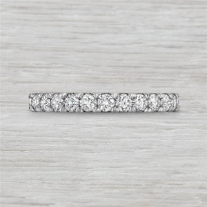 14k White Gold .70ctw Diamond Wedding Band 14k White Gold .70ctw Diamond Wedding Band