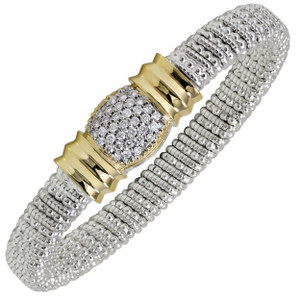 8mm Diamond Pave Bracelet by Vahan  8mm Diamond Pave Bracelet by Vahan