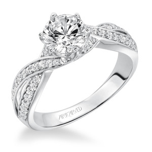 PRESLEY ArtCarved Diamond Engagement Ring PRESLEY ArtCarved Diamond Engagement Ring