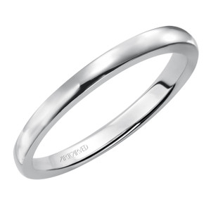 Monica ArtCarved White Gold Wedding Band Monica ArtCarved White Gold Wedding Band